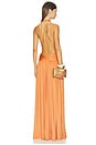 view 3 of 3 ROBE SANTINA  in Tangerine