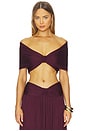 view 1 of 4 Alessia Top in Plum
