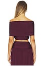 view 3 of 4 Alessia Top in Plum