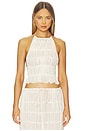 view 1 of 4 Juliette Halter Top in Cream