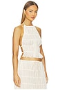 view 2 of 4 Juliette Halter Top in Cream
