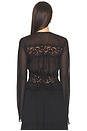 view 3 of 4 Alessandra Top in Black