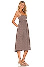 view 2 of 3 VESTIDO REBECCA in Sepia Brown