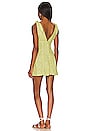 view 3 of 3 Jasmine Dress in Celery Foxglove