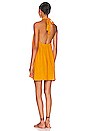 view 3 of 3 Blair Dress in Ginger Gold