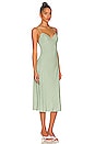 view 2 of 4 Rachel Dress in Antique Green