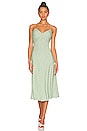 view 4 of 4 Rachel Dress in Antique Green