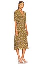 view 2 of 3 Taylor Dress in Olive Wildflower