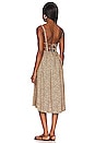 view 3 of 3 Gabrielle Dress in Espresso Leopard