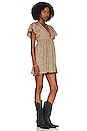 view 2 of 3 Maria Dress in Espresso Leopard