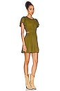 view 2 of 3 Spencer Dress in Olive Green