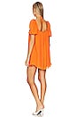 view 4 of 4 Makayla Dress in Desert Orange