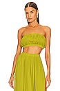 view 1 of 4 Christina Top in Celery Green