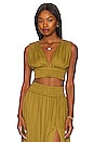 view 1 of 4 Bri Top in Olive Green