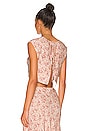 view 3 of 4 Amanda Top in Dusty Pink