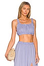 view 1 of 4 Anna Crop Top in Iris Violet