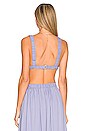 view 3 of 4 Anna Crop Top in Iris Violet