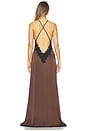 view 3 of 3 Lace Maxi Dress in Carob
