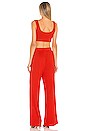 view 3 of 3 Mae Lounge Set in Red