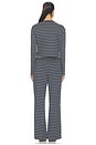 view 4 of 4 ENSEMBLE PANTALON EMBER in Navy & Grey Stripe