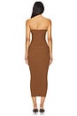 view 3 of 3 ENSEMBLE TOP ET JUPE MAXI GRACIE in Dark Camel