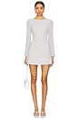 view 2 of 5 Angelica Dress in White & Black