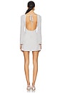 view 4 of 5 Angelica Dress in White & Black