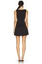 view 3 of 3 Sonya Flare Mini Dress in Black