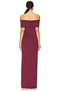 view 3 of 3 SIENNA ドレス in Oxblood