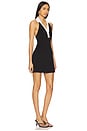 view 2 of 3 Monica Halter Dress in Black & White