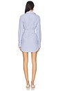 view 3 of 4 Avalia Mini Dress in Blue
