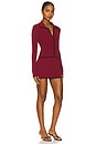 view 2 of 3 Hollis Skirt Set in Burgundy