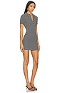 view 2 of 4 Julane Mini Dress in Black & White Stripe