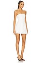 view 2 of 3 Nikola Strapless Mini Dress in White