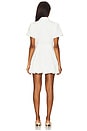 view 3 of 3 Tyla Button Up Dress in White