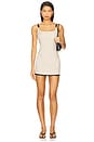 view 1 of 3 Lindsay Mini Dress in Beige