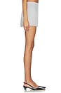 view 7 of 9 Zoe Skirt Set in Light Grey Stripe