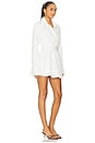 view 2 of 3 Laila Button Front Dress in White