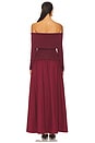 view 3 of 3 Cressida Maxi Dress in Oxblood