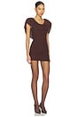 view 2 of 3 Camille Mini Dress in Brown