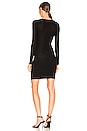 view 3 of 3 Naomi Sweetheart Knit Dress in Black