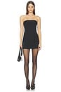 view 1 of 3 Nikola Strapless Mini Dress in Black