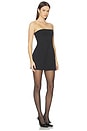 view 2 of 3 Nikola Strapless Mini Dress in Black
