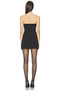view 3 of 3 Nikola Strapless Mini Dress in Black