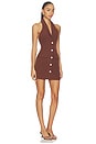 view 2 of 3 VESTIDO INDIANA in Brown