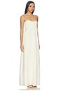 view 2 of 3 Libertee Strapless Maxi Dress in Ivory