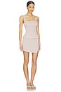 view 2 of 8 Brice Mini Skirt Set in Taupe