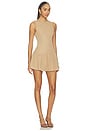 view 2 of 3 VESTIDO KAROLINE in Mocha