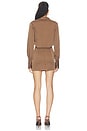 view 3 of 4 ROBE TRINA in Brown Stripe