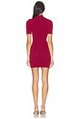view 4 of 3 Tawny Mini Dress in Burgundy
